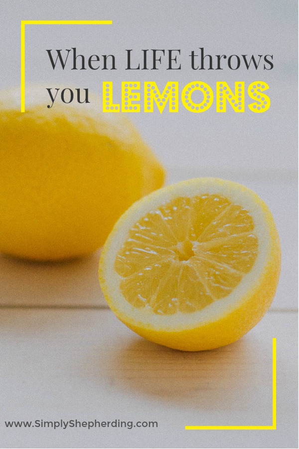 Be positive and turn a bad situation into something better. Stay focused on the bright side. Turn your lemons into lemonade.