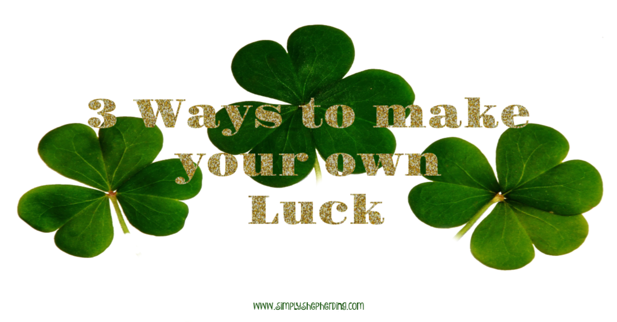 Wouldn't it be awesome to be lucky? You can actually make your own luck!