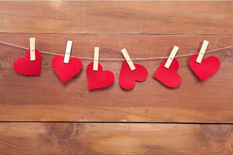 Sharing God's love on Valentine's Day